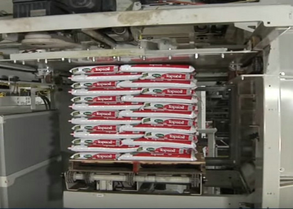 Intelligent Automatic Palletizer Machine / High Level Palletizer For Cartons Stacking